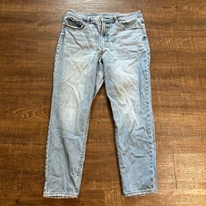 Old Navy High-Rise OG Straight Jeans in Blue